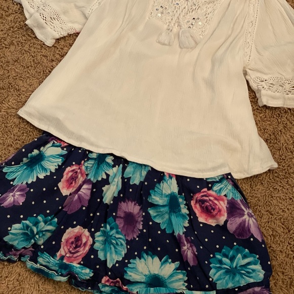 Girls Size 12 Justice Summer Outfit - Picture 6 of 8